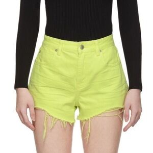 Alexander Wang Neon Bite Shorts